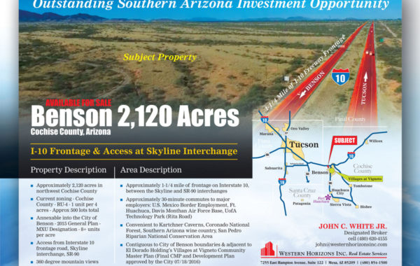 Benson Acreage – Cochise County